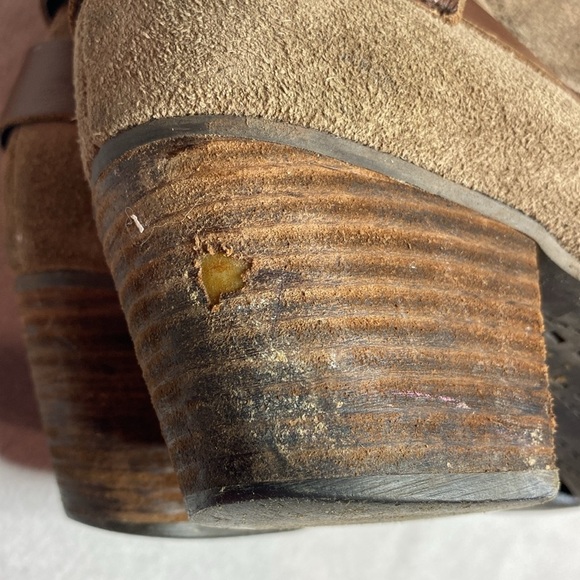 DV Dolce Vita Brown Leather heeled booties size 9 - Picture 7 of 9